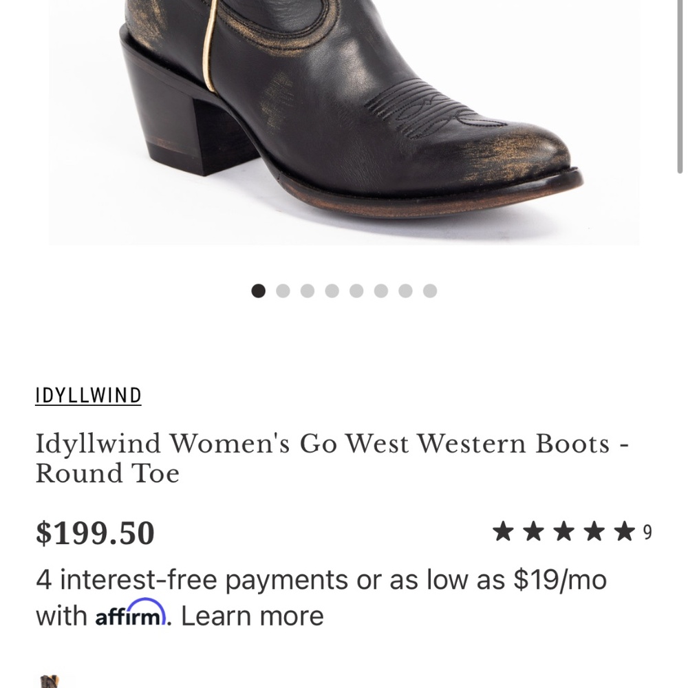 Idyllwind boots - Picture 7 of 10